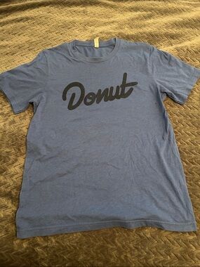 Blue 'Donut' Logo Tee